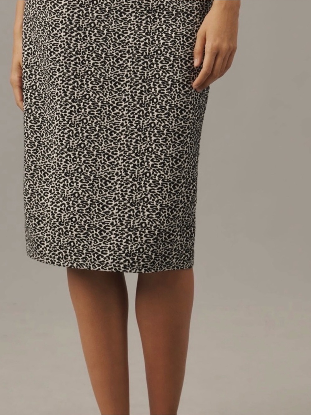 NWT Anthropologie Maeve Pencil Skirt Animal Print S